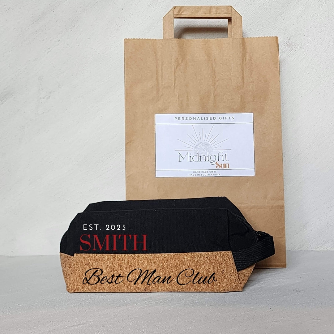 Cork & Cotton Toiletry Bag