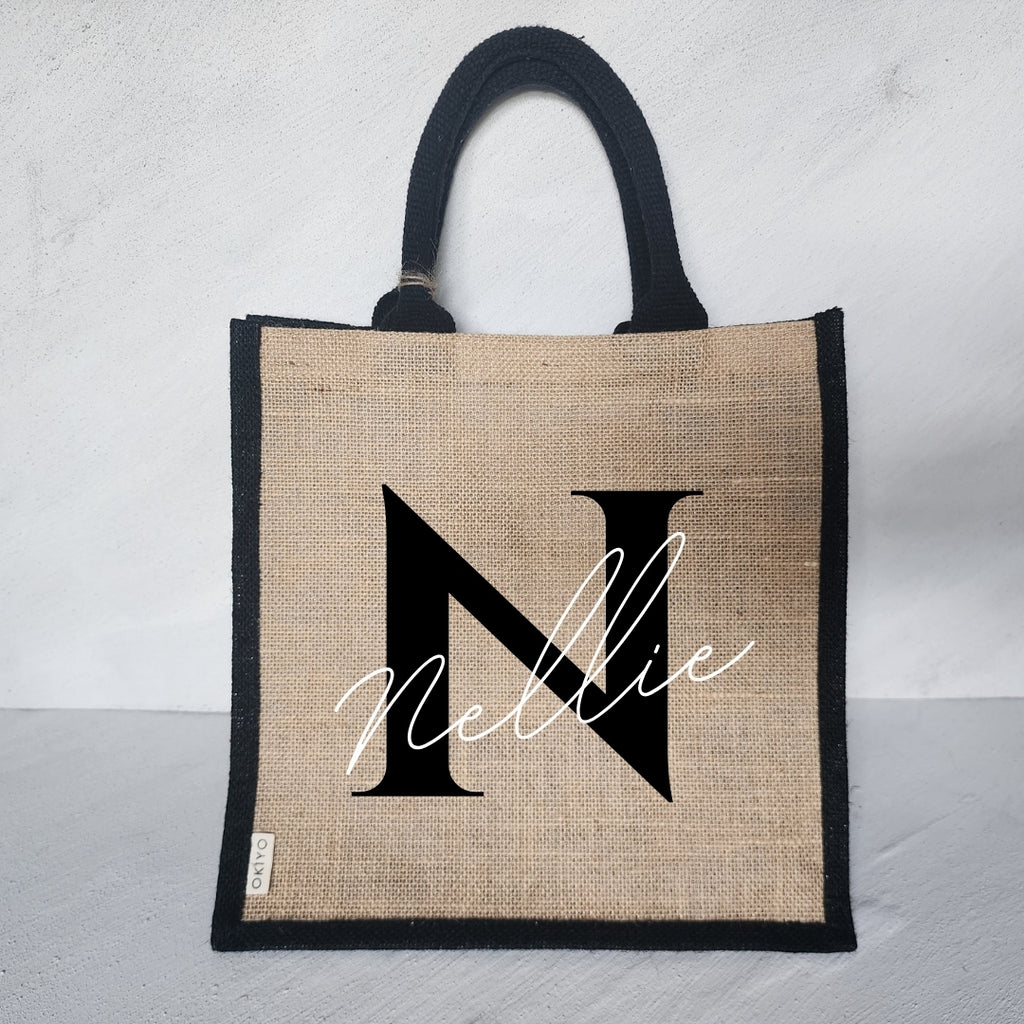 Mini Jute Tote